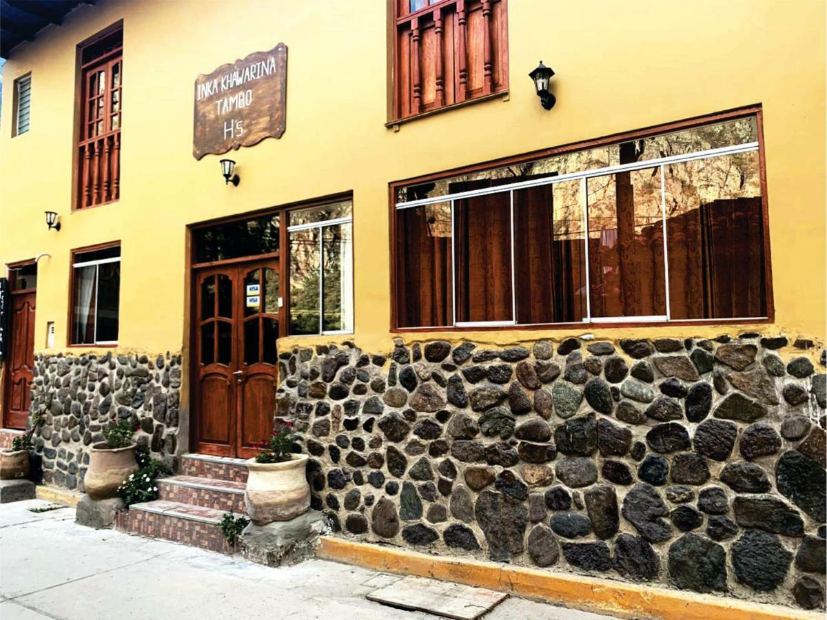 Inka Khawarina Tambo Lodge Ollantaytambo Buitenkant foto